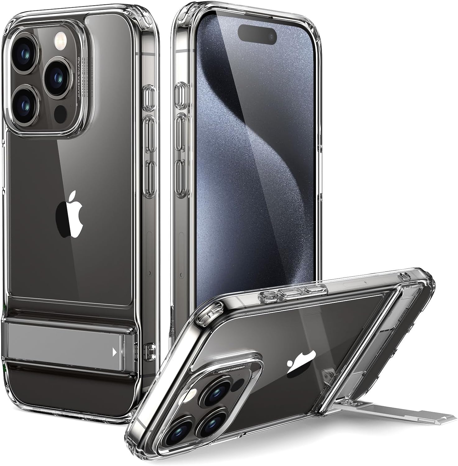 ESR Boost Kickstand Case - For iPhone 15 Pro Max - mosaccessories